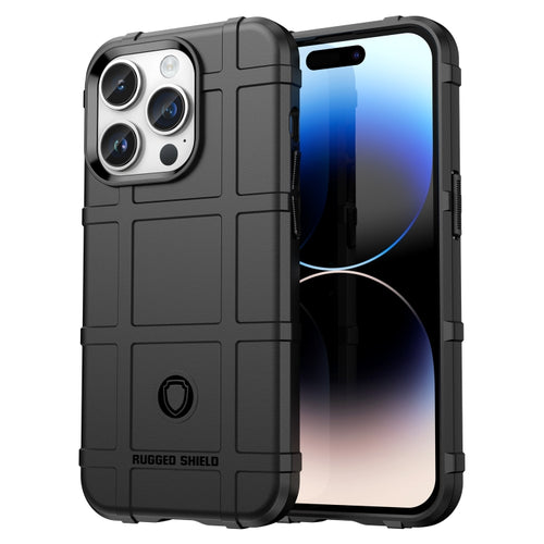 For iPhone 15 Pro Max Full Coverage Shockproof TPU Phone Case(Black) - HoMEdemic™ 