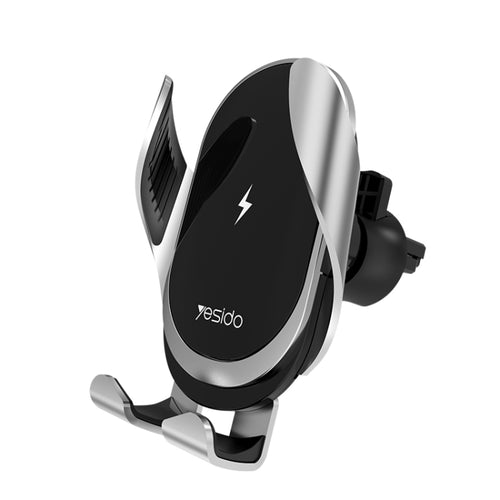 Yesido C78 Car Automatic Clamping 15W Qi Wireless Charger Phone Holder(Black) - HoMEdemic™ 