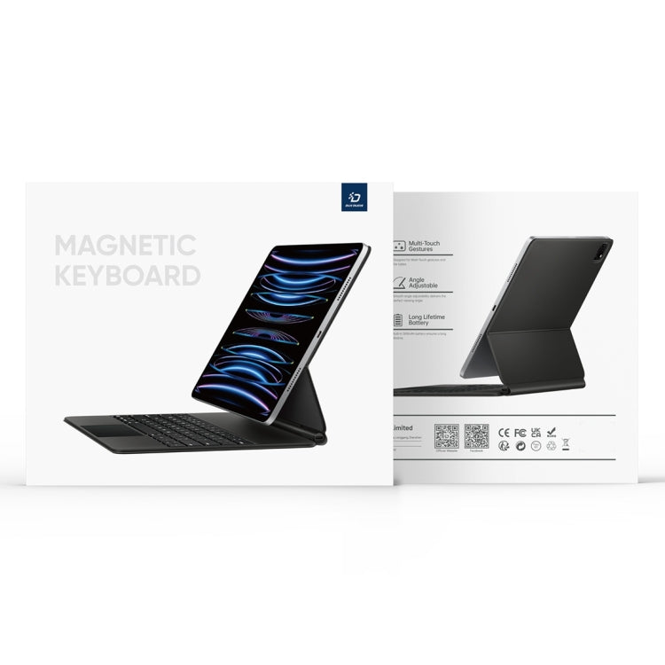 DUX DUCIS MK Series Floating Magnetic Keyboard Tablet Leather Case For iPad Pro 12.9 2021 - HoMEdemic™ 