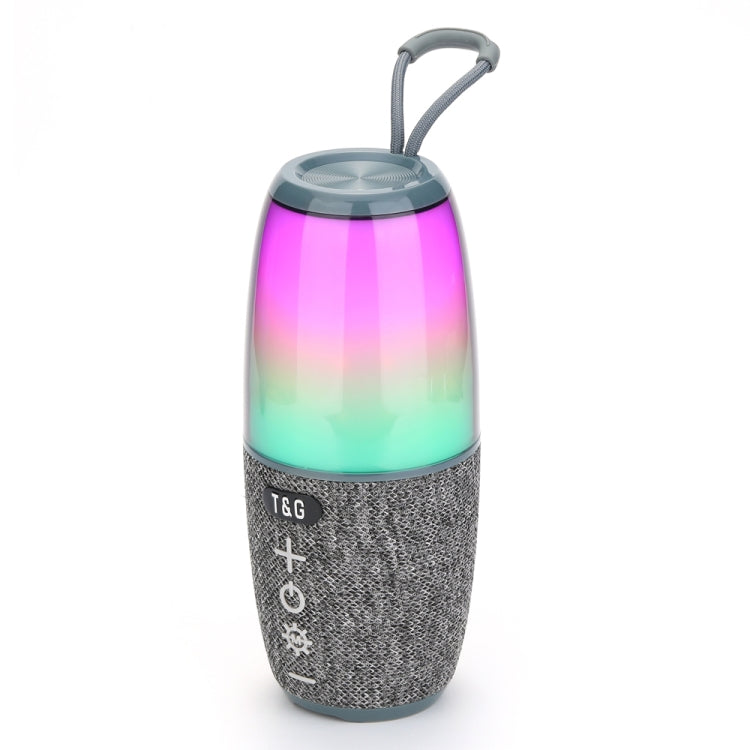 T&G TG644 5W High Power RGB Light Portable Bluetooth Speaker(Gery) - HoMEdemic™ 