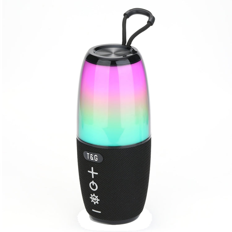 T&G TG644 5W High Power RGB Light Portable Bluetooth Speaker(Black) - HoMEdemic™ 