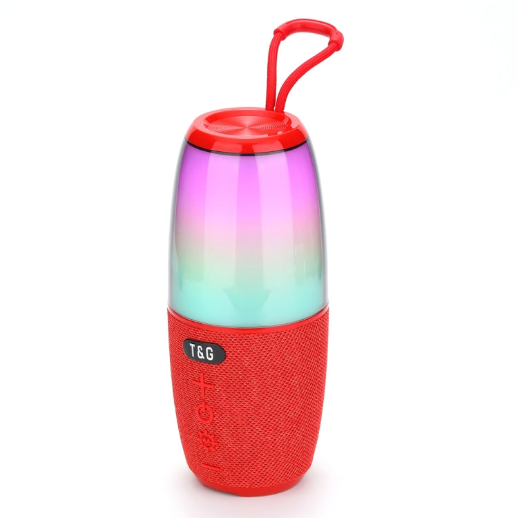 T&G TG644 5W High Power RGB Light Portable Bluetooth Speaker(Red) - HoMEdemic™ 