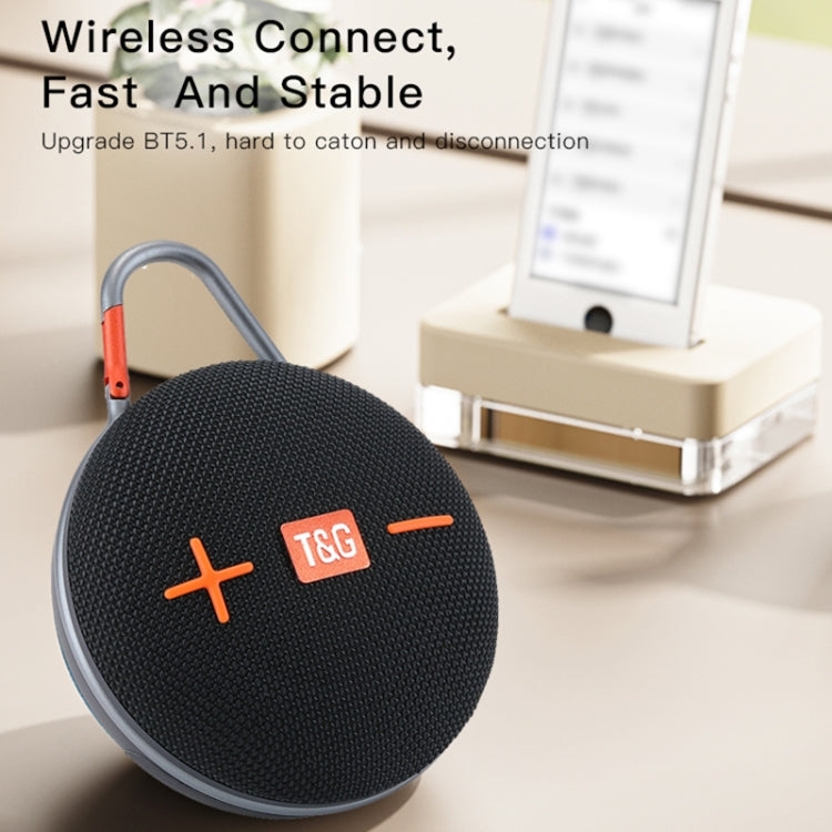 T&G TG648 TWS Outdoor Mini Portable Wireless Bluetooth Speaker with LED Light(Black) - HoMEdemic™ 