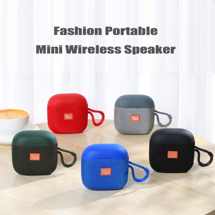 T&G TG809 2 in 1 Portable Outdoor Wireless Speaker & Mini TWS Bluetooth Earbuds(Red) - HoMEdemic™ 