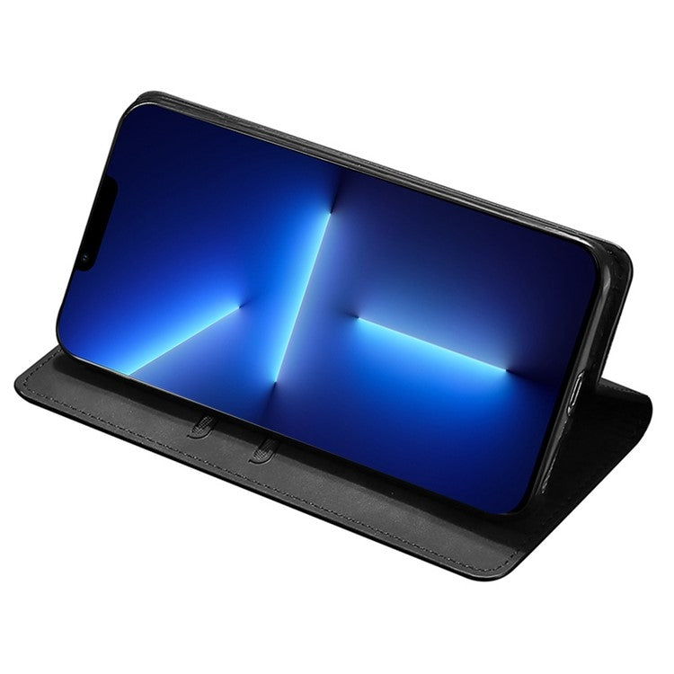 For Samsung Galaxy S24 Ultra 5G Skin Feel Magnetic Leather Phone Case(Black) - HoMEdemic™ 