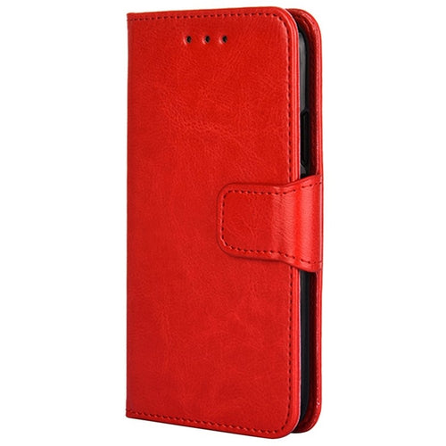 For Samsung Galaxy S24 5G Crystal Texture Leather Phone Case(Red) - HoMEdemic™ 