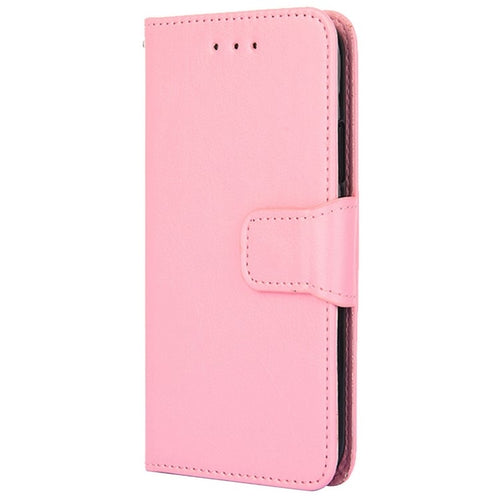 For Samsung Galaxy S24 5G Crystal Texture Leather Phone Case(Pink) - HoMEdemic™ 