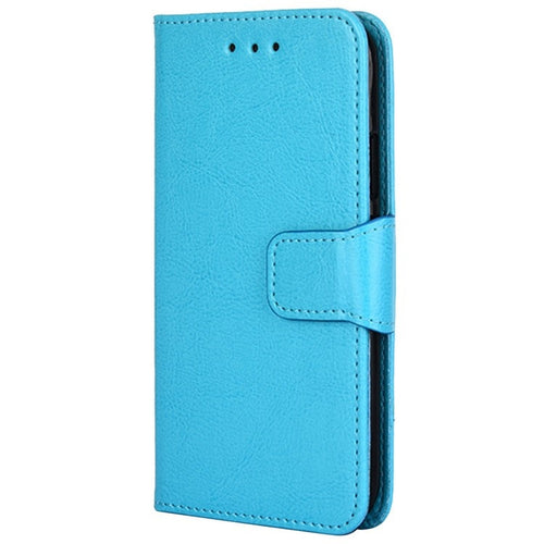 For Samsung Galaxy S24 5G Crystal Texture Leather Phone Case(Sky Blue) - HoMEdemic™ 