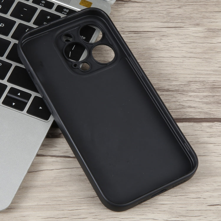 For iPhone 15 Pro Milk Tea Astronaut Pattern Liquid Silicone Phone Case(Ivory Black) - HoMEdemic™ 