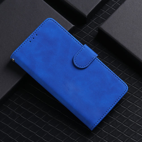 For Samsung Galaxy S24 Ultra 5G Skin Feel Magnetic Flip Leather Phone Case(Blue) - HoMEdemic™ 