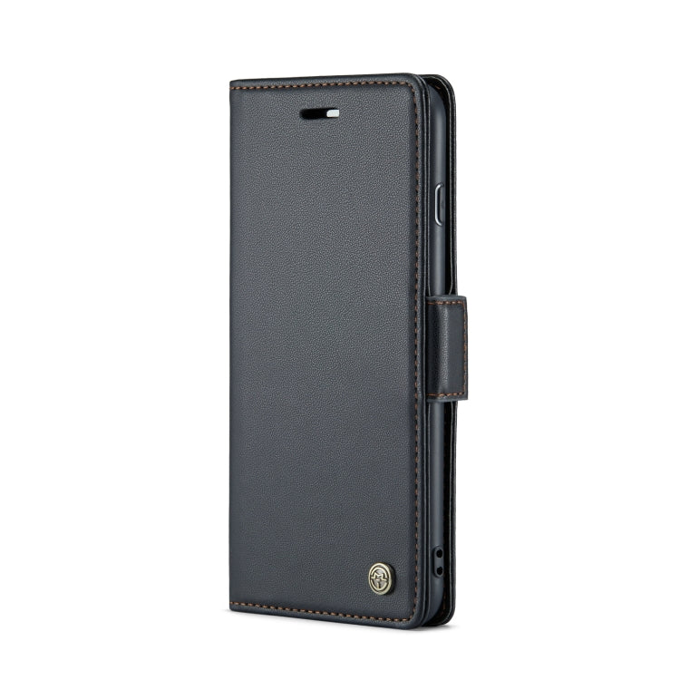 For iPhone 6 Plus/7 Plus/8 Plus CaseMe 023 Butterfly Buckle Litchi Texture RFID Anti-theft Leather Phone Case(Black) - HoMEdemic™ 