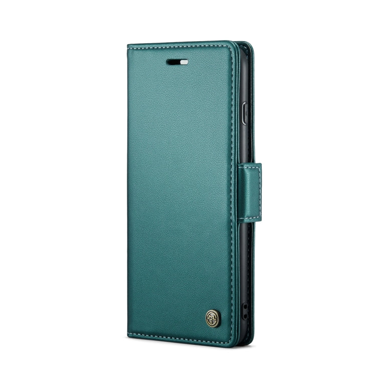 For iPhone 6 Plus/7 Plus/8 Plus CaseMe 023 Butterfly Buckle Litchi Texture RFID Anti-theft Leather Phone Case(Pearly Blue) - HoMEdemic™ 