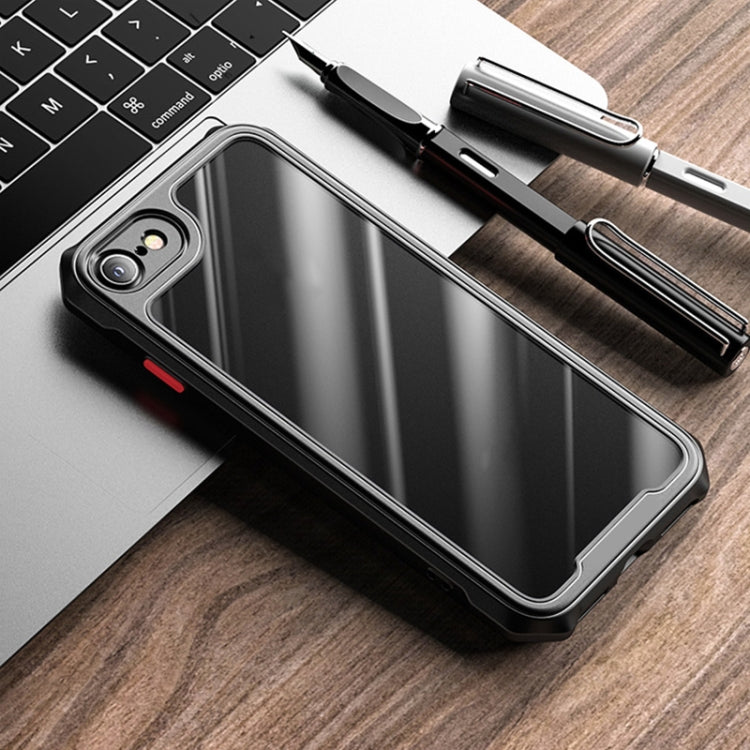 For iPhone SE 2022 / SE 2020 / 8 / 7 iPAKY Dawn Series Airbag Shockproof TPU Case(Black) - HoMEdemic™ 