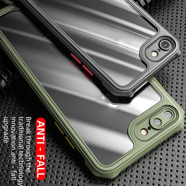 For iPhone SE 2022 / SE 2020 / 8 / 7 iPAKY Dawn Series Airbag Shockproof TPU Case(Black) - HoMEdemic™ 