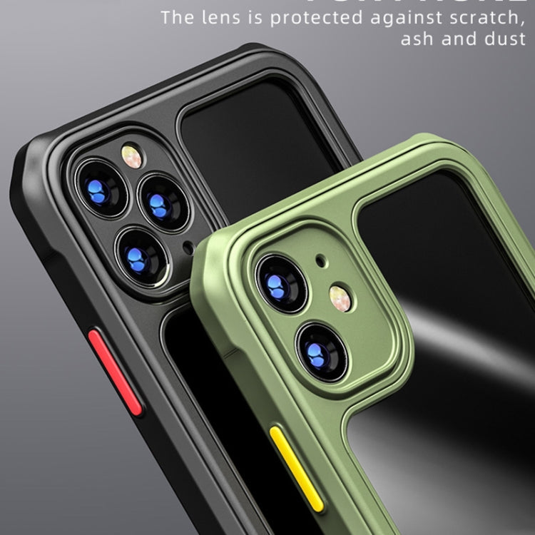 For iPhone SE 2022 / SE 2020 / 8 / 7 iPAKY Dawn Series Airbag Shockproof TPU Case(Black) - HoMEdemic™ 