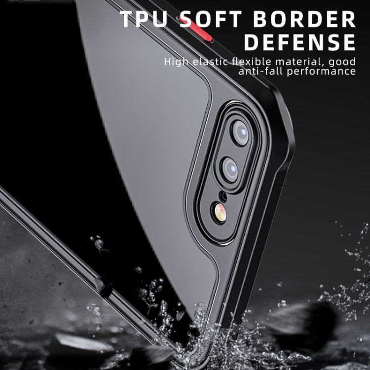 For iPhone SE 2022 / SE 2020 / 8 / 7 iPAKY Dawn Series Airbag Shockproof TPU Case(Black) - HoMEdemic™ 