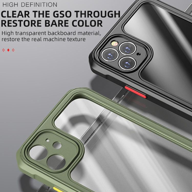 For iPhone 11 iPAKY Dawn Series Airbag Shockproof TPU Case(Black) - HoMEdemic™ 