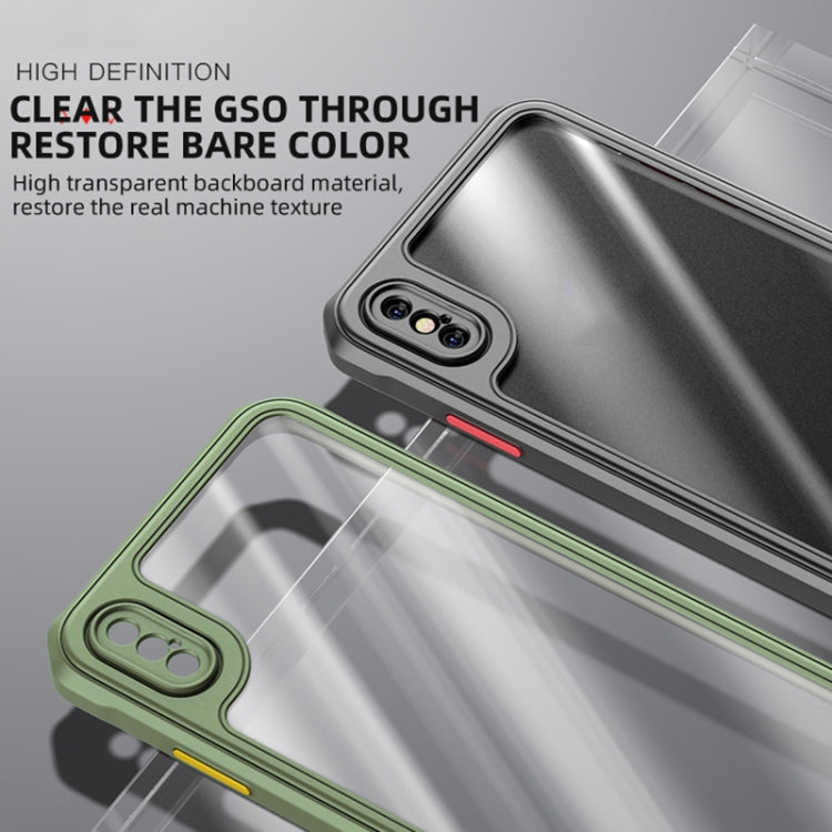 For iPhone XS Max iPAKY Dawn Series Airbag Shockproof TPU Case(Army Green) - HoMEdemic™ 
