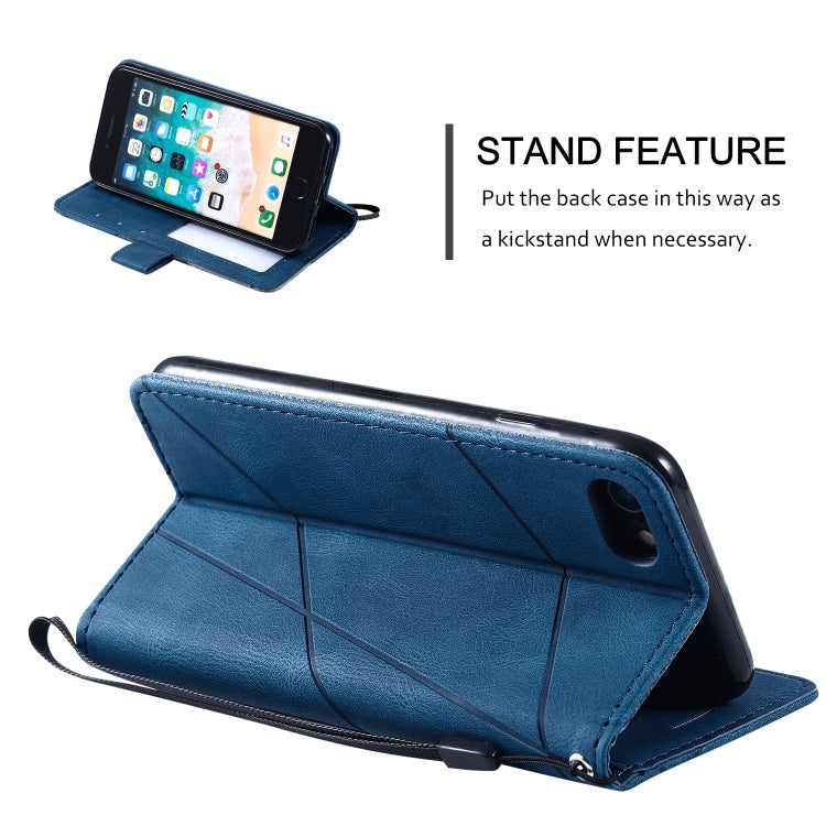 Skin Feel Splicing Horizontal Flip Leather Case with Holder & Card Slots & Wallet & Photo Frame, For iPhone SE 2022 / SE 2020 / 8 / 7, For Xiaomi Redmi Note 8, For Xiaomi Redmi Note 8 Pro - HoMEdemic™ 