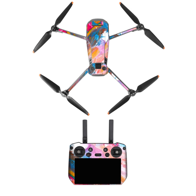 For DJI Mavic 3 Pro / RC Pro Sunnylife Drone Body Remote Control Decorative Stickers Set(Pink Cloud) - HoMEdemic™ 