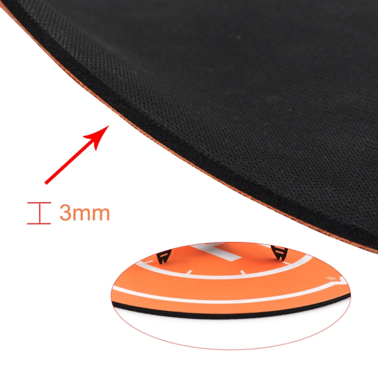 For DJI Mavic Mini / Air 2 / / Air 2S STARTRC RC Drone Quadcopter Portable Parking Apron Fast-fold Landing Parking Pad, Diameter: 50cm(Orange) - HoMEdemic™ 