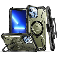 Armor Series Holder Phone Case with Back Clip, For iPhone 13 Pro Max, For iPhone 13 Pro, For iPhone 13, For iPhone SE 2022 / SE 2020 / 8 / 7 - HoMEdemic™ 