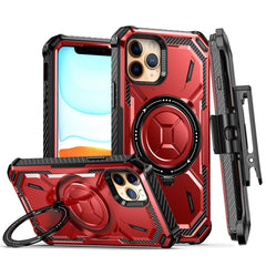 Armor Series Holder Phone Case with Back Clip, For iPhone 12 Pro Max, For iPhone 12 Pro, For iPhone 12, For iPhone 11 Pro Max - HoMEdemic™ 