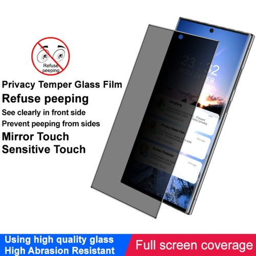 For Samsung Galaxy S24 Ultra 5G imak HD Full Screen Anti-spy Tempered Glass Protective Film - HoMEdemic™ 