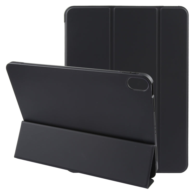 For iPad 10.9 2022 / Air 5 / Air 4 GEBEI 3-folding Holder Shockproof Flip Leather Tablet Case(Black) - HoMEdemic™ 