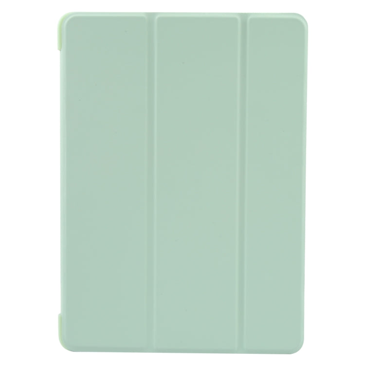 For iPad 9.7 2018 & 2017 / Air / Air2 GEBEI 3-folding Holder Shockproof Flip Leather Tablet Case(Green) - HoMEdemic™ 