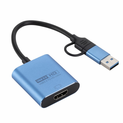 V05B USB + USB-C / Type-C to HDMI Adapter Cable - HoMEdemic™ 