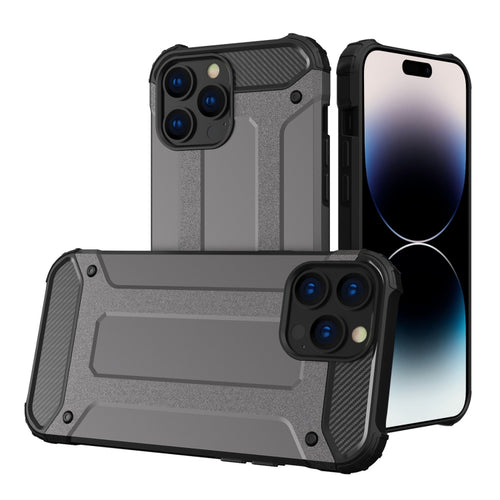 For iPhone 15 Pro Max Magic Armor TPU Phone Case(Grey) - HoMEdemic™ 