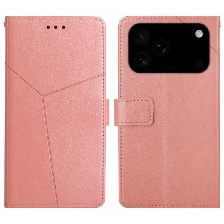 HT01 Y-shaped Pattern Flip Leather Phone Case, For iPhone 17 Pro Max, For iPhone 17 Pro, For iPhone 17, For iPhone 17 Air