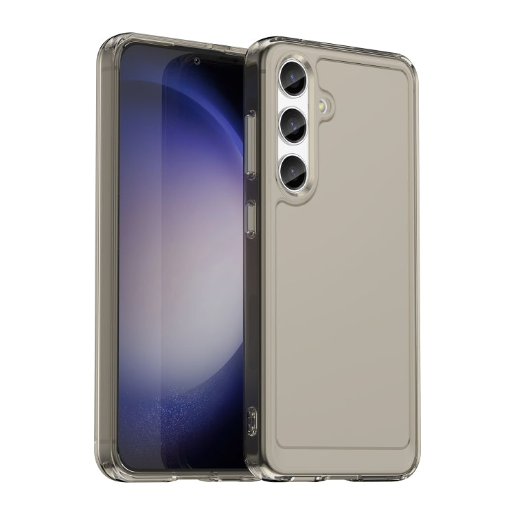 For Samsung Galaxy S24 5G Candy Series TPU Phone Case(Transparent Grey) - HoMEdemic™ 