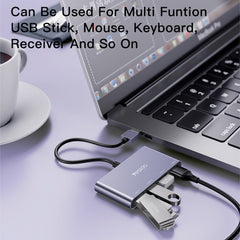 Yesido HB12 4 in 1 USB Multifunction Docking Station HUB Adapter - HoMEdemic™ 