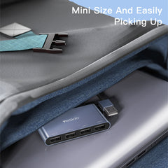 Yesido HB12 4 in 1 USB Multifunction Docking Station HUB Adapter - HoMEdemic™ 