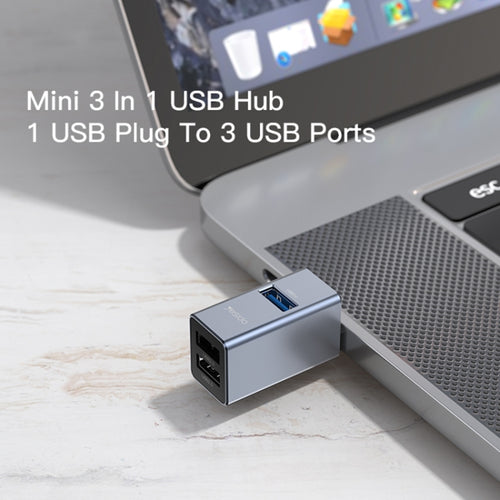 Yesido HB14 3 in 1 USB 3.0 Mini Splitter HUB Adapter - HoMEdemic™ 