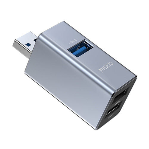 Yesido HB14 3 in 1 USB 3.0 Mini Splitter HUB Adapter - HoMEdemic™ 