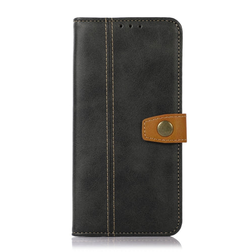 For iPhone 15 Pro Max Stitching Thread Calf Texture Leather Phone Case(Black) - HoMEdemic™ 