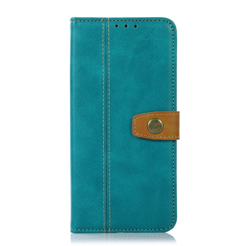 For iPhone 15 Pro Max Stitching Thread Calf Texture Leather Phone Case(Light Green) - HoMEdemic™ 