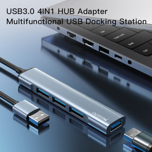 Yesido HB18 4 in 1 USB Multifunctional Docking Station HUB Adapter - HoMEdemic™ 