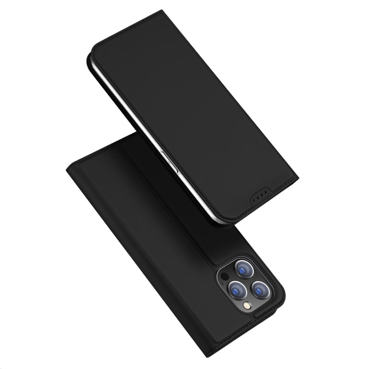 For iPhone 15 Pro Max DUX DUCIS Skin Pro Series Flip Leather Phone Case(Black) - HoMEdemic™ 