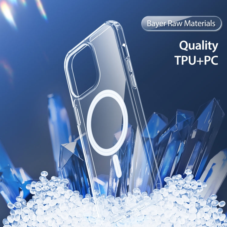 For iPhone 15 Pro Max DUX DUCIS Clin Mag Series Magsafe TPU Phone Case(Transparent) - HoMEdemic™ 