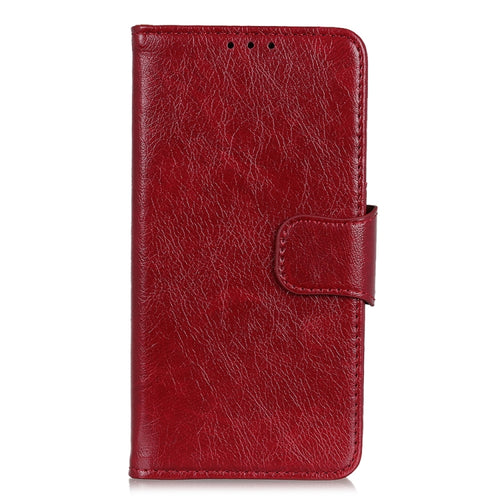 For iPhone 15 Pro Max Nappa Texture Leather Case(Red) - HoMEdemic™ 