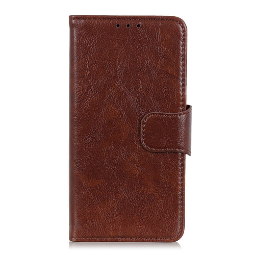 For iPhone 15 Pro Max Nappa Texture Leather Case(Brown) - HoMEdemic™ 