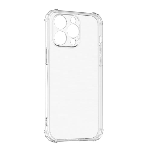 For iPhone 15 Pro Max Four-Corner Shockproof Clear TPU Phone Case(Transparent) - HoMEdemic™ 