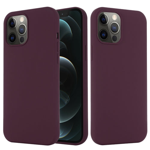 For iPhone 15 Pro Max Shockproof Silicone Magsafe Phone Case(Plum Color) - HoMEdemic™ 