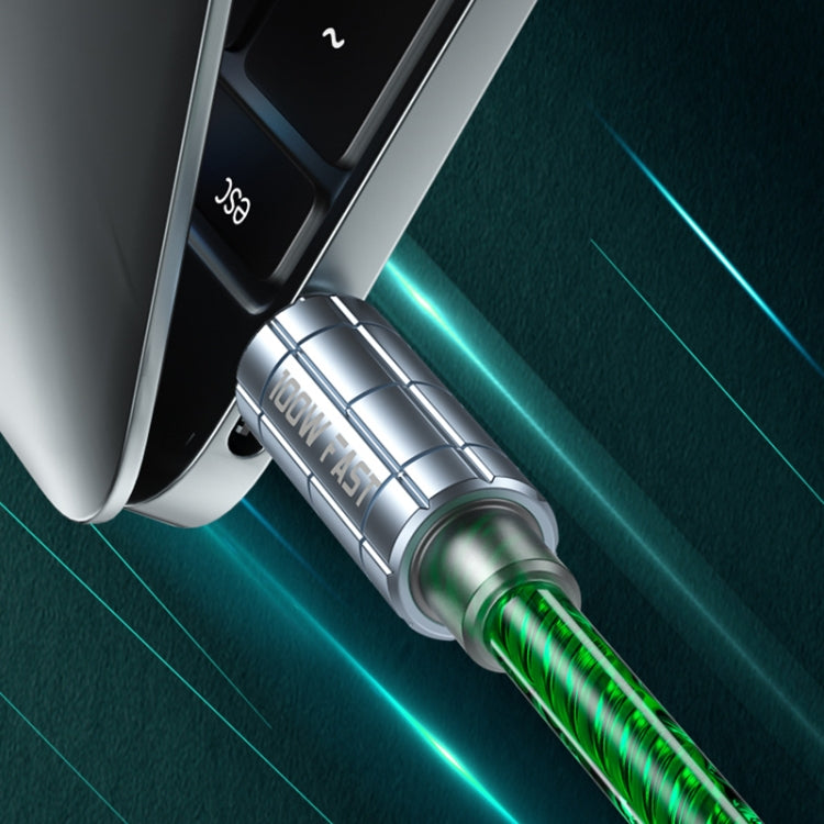WK WDC-203i 2.4A USB to 8 Pin Data Cable, Length: 1m(Green) - HoMEdemic™ 