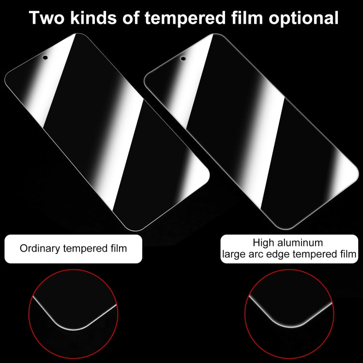 For iPhone 15 Plus / 15 Pro Max 0.26mm 9H 2.5D High Aluminum Tempered Glass Film - HoMEdemic™ 