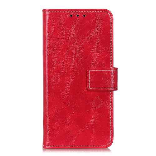 For iPhone 15 Pro Max Retro Crazy Horse Texture Horizontal Flip Leather Phone Case(Red) - HoMEdemic™ 